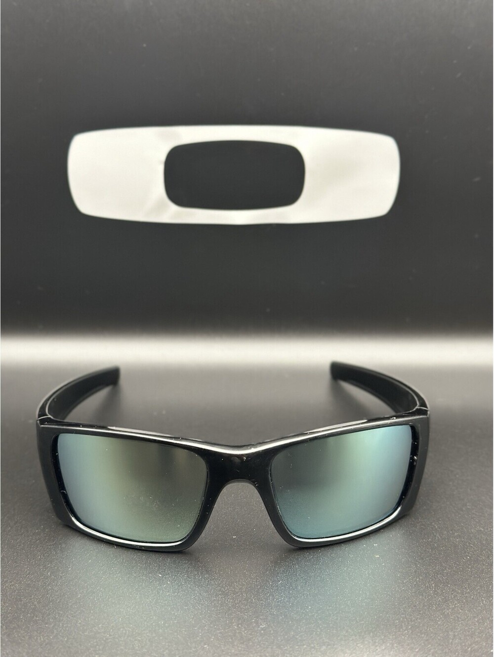 Oakley Fuel Cell Polished Black/Emerald Iridium Lenses